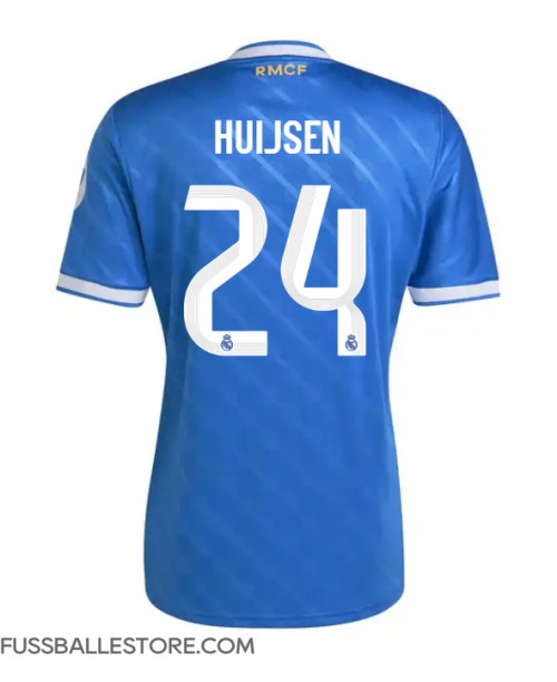 Günstige Real Madrid Dean Huijsen #24 3rd trikot 2025-26 Kurzarm Günstige Real Madrid Dean Huijsen #24 3rd trikot 2025-26 Kurzarm